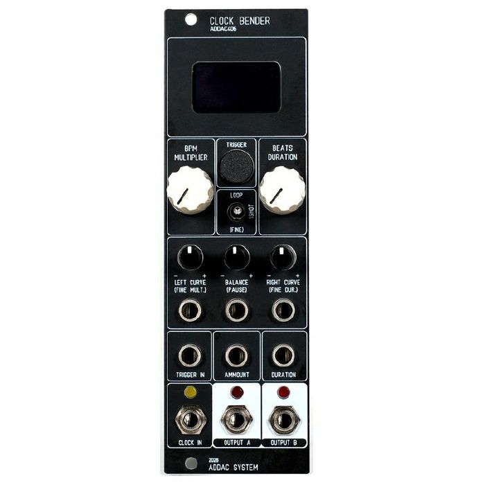 ADDAC System / ADDAC 506 モジュラーシンセ ADDAC System ADDAC406 Clock Bender Module at Juno Records.