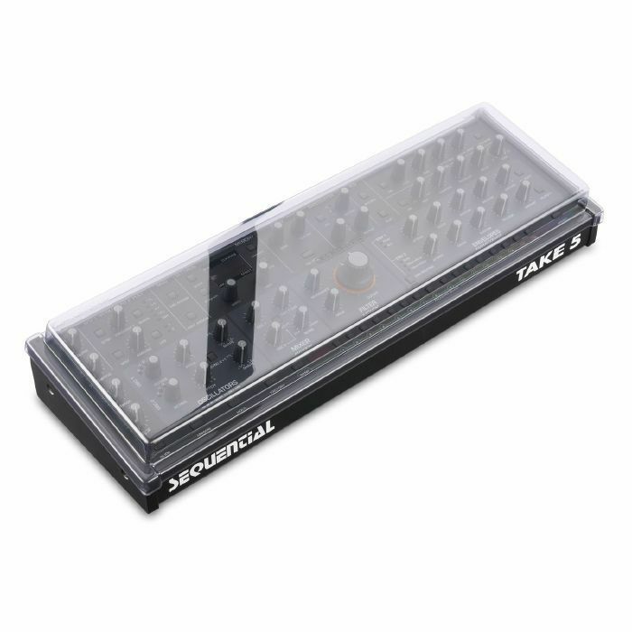 Decksaver Sequential Take 5 Desktop & Oberheim TEO-5 Dust Cover at