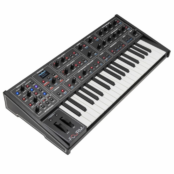Sequential Fourm 4-Voice Analogue Synthesiser with Polyphonic Aftertouch