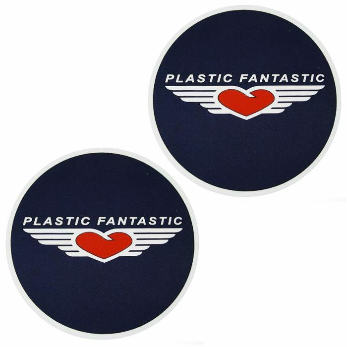 SLIPMAT FACTORY - Slipmat Factory Plastic Fantastic Slipmats (pair, white/red/blue)