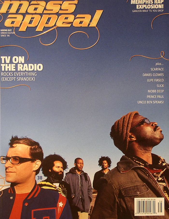 MASS APPEAL MAGAZINE - Mass Appeal Magazine (Issue 38 feat Scarface, Daniel Clowes, Lupe Fiasco, Slick, Mobb Deep, Prince Paul, Uncle Ben etc.)