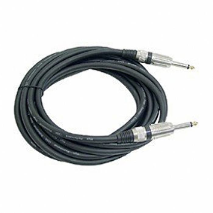 PYLE PRO - Pyle Pro 1/4 Inch Jack To 1/4 Inch Jack Speaker Cable (15 feet) (male to male connections)