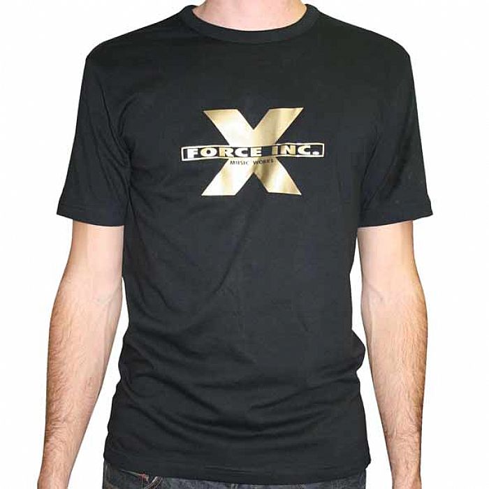 FORCE INC - Force Inc T-Shirt (black with gold logo)