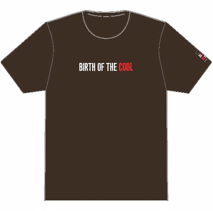 BLUE NOTE - Blue Note Birth Of The Cool T-Shirt (brown with white & red printed logo)