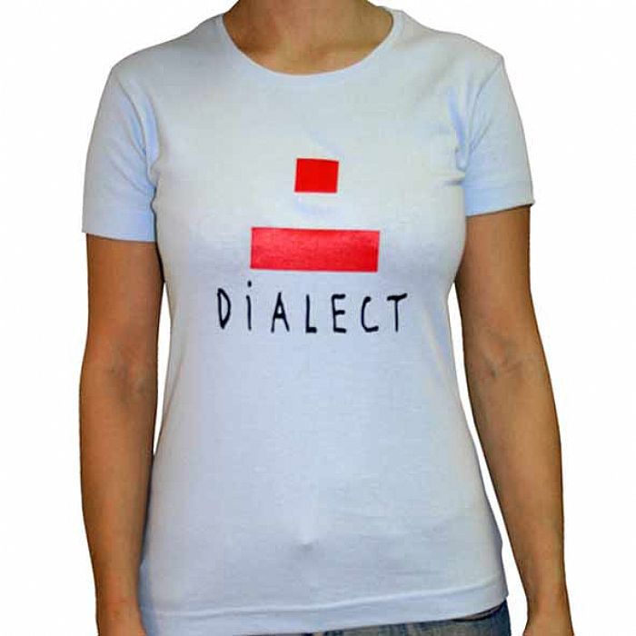 DIALECT - Dialect Recordings T-Shirt (light blue with with red & black logo)