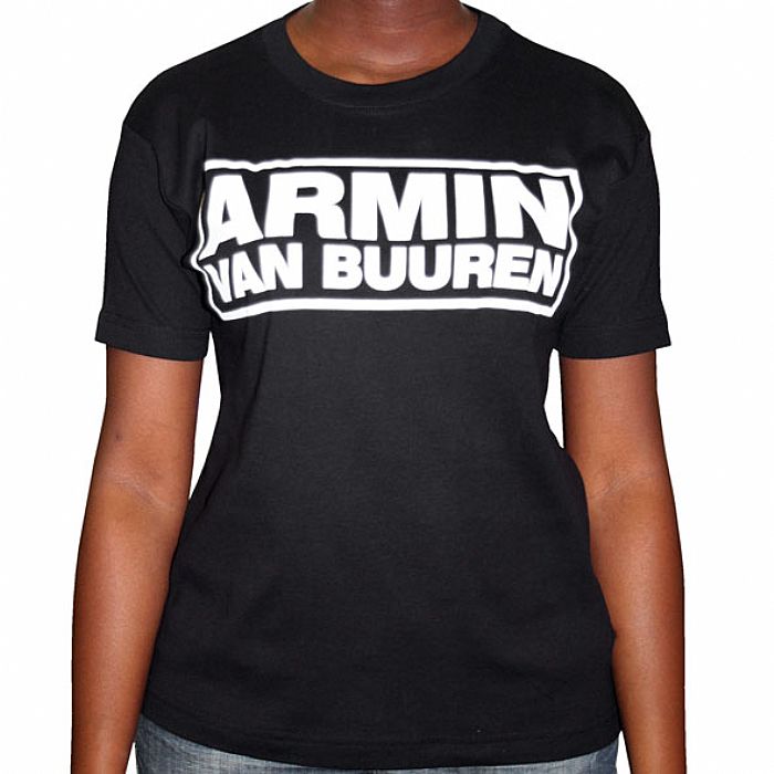 VAN BUUREN, Armin - Armin Van Buuren T-Shirt (black with white logo)