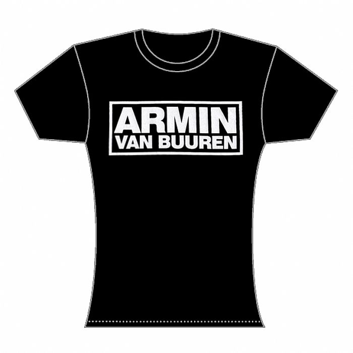 VAN BUUREN, Armin - Armin Van Buuren T-Shirt (black with white logo)