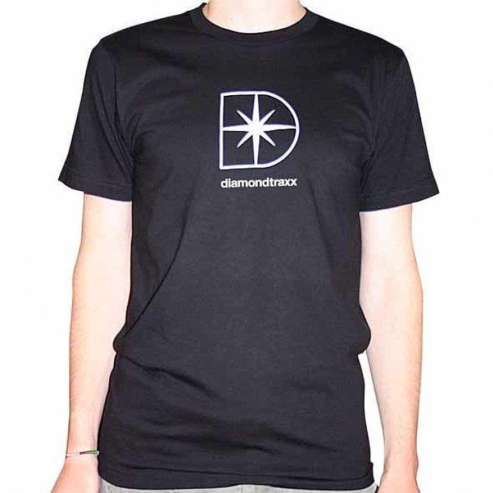 DIAMOND TRAXX - Diamond Traxx Recto T-Shirt (black with white logo)