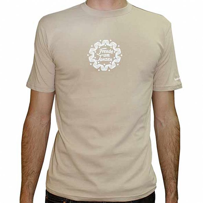 FREUDE AM TANZEN - Freude Am Tanzen T-Shirt (sand with white logo)