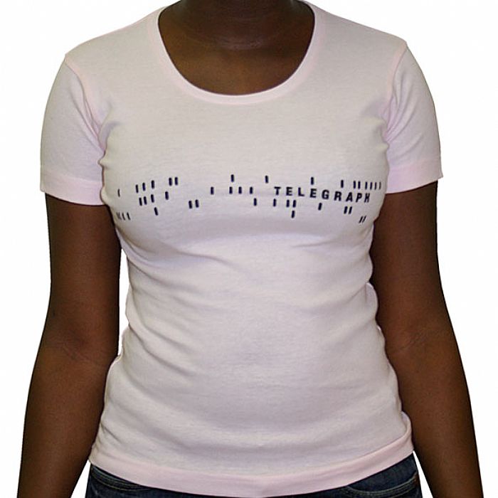 TELEGRAPH - Telegraph Classic Logo T-Shirt (pink with black logo)