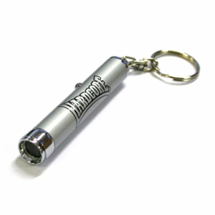MIDTOWN - Midtown Hardcore Key Ring With LED Light (silver)