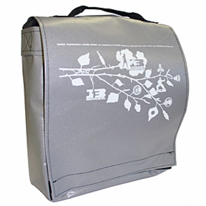 BOXER SPORT - Boxer Sport Record Bag (silver with white logo) (changes between briefcase-style & shoulder-style)