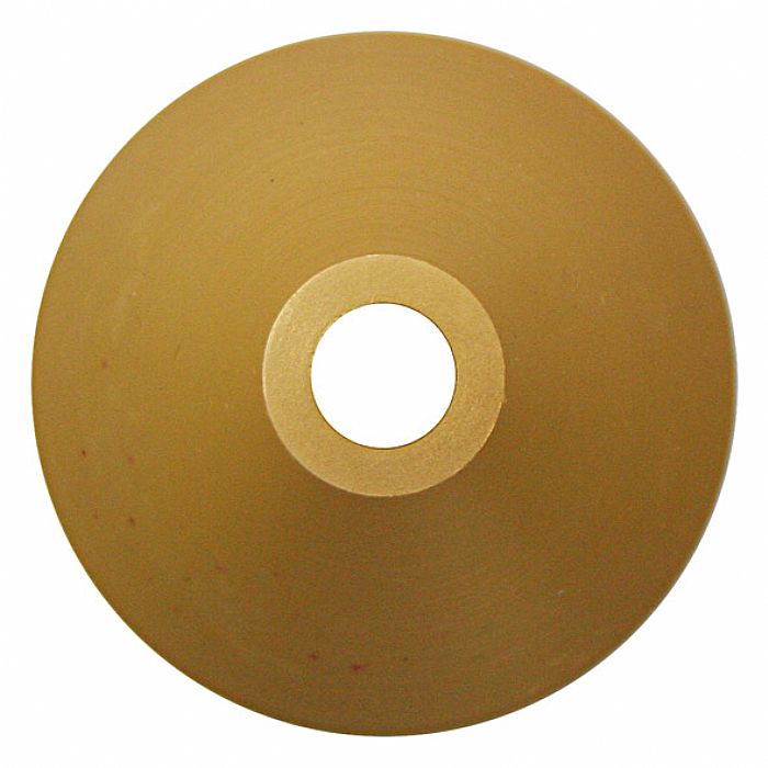 SPINDLE ADAPTER CENTER - Spindle Adapter Center For Playing 45 RPM Records 45 Adapter (gold aluminum, cone-shaped)