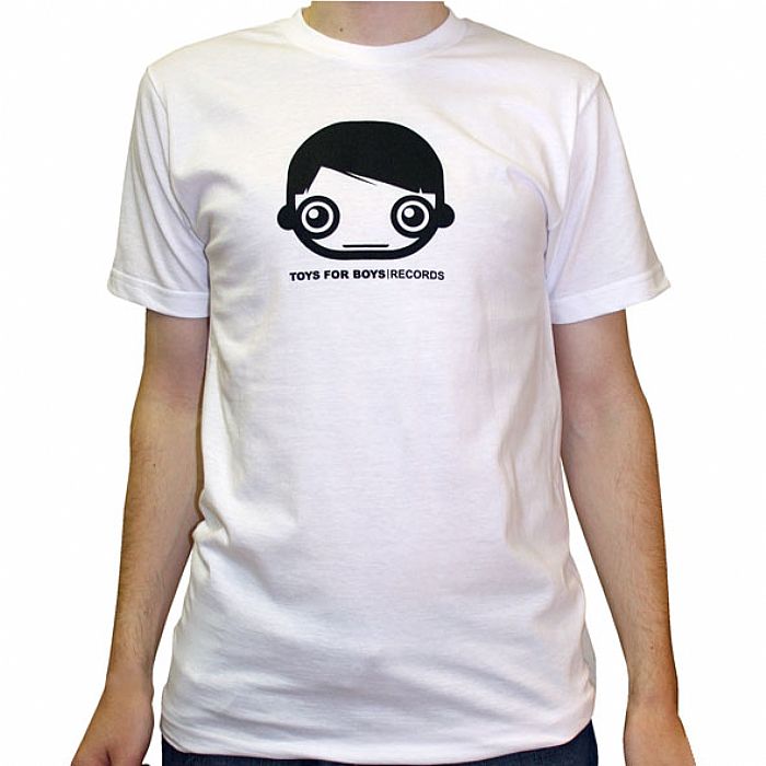 TOYS FOR BOYS - Toys For Boys T-Shirt (white with black logo)