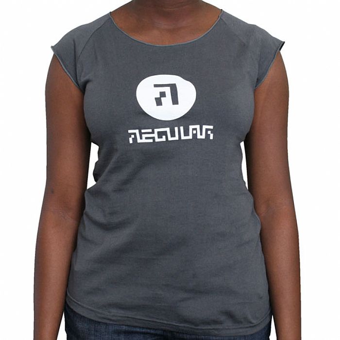 REGULAR - Music For People T-Shirt (asphalt grey with white logo)