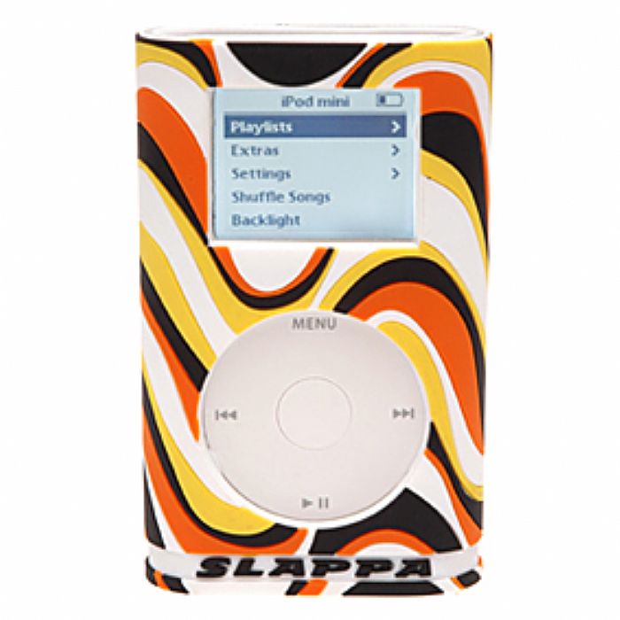 SLAPPA - Shockshell Hardcase For iPod Mini (chocolate mod swirl design)