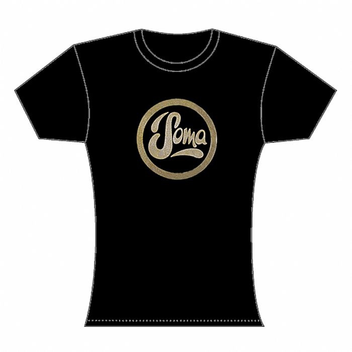 SOMA - Soma T-Shirt (Black T-Shirt With Gold Logo)