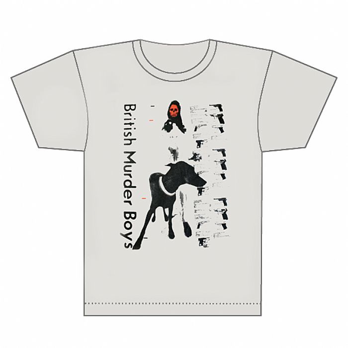 BRITISH MURDER BOYS - British Murder Boys T-Shirt (grey with logo)
