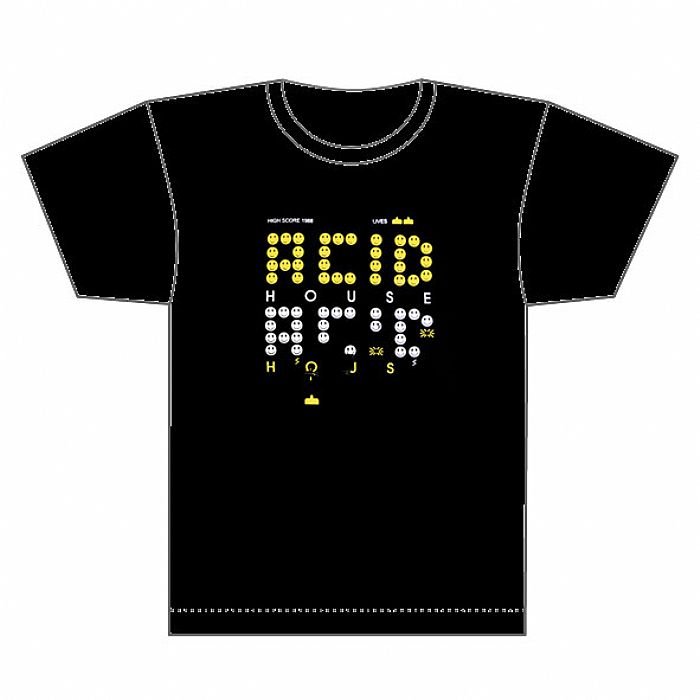 DMC - Acid House T-Shirt (black with yellow & white logo)