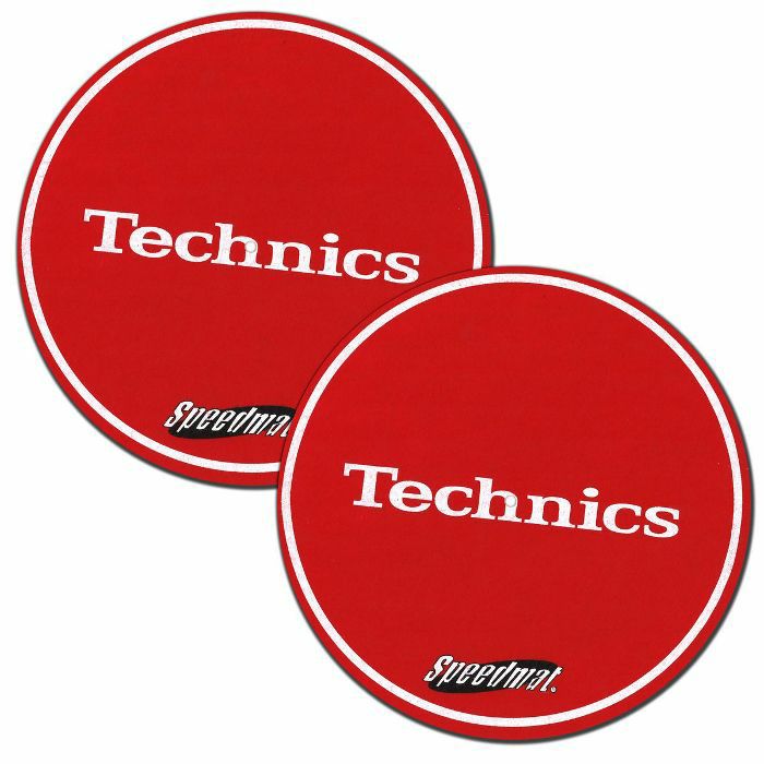 TECHNICS - Technics Speedmats (red with white logo)