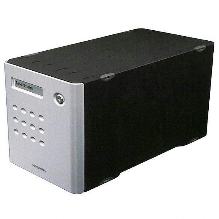 MEDIA WIN - Medi System CD-ROM Box 26 (holds 184 CDs without booklets, or 92 CDs with booklets) (robust lockable sprung drawer cabinet, adjustable dividers, removable internal CD sleeves, intellegent labelling system) (width 18.3cm, height 18.3cm, depth 35cm)