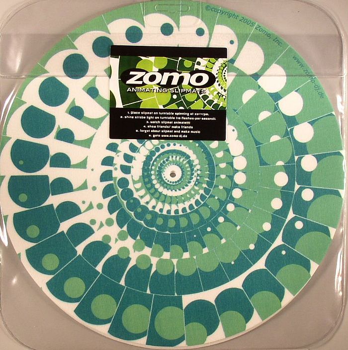 ZOMO - Zomo Animating Slipmats (Moon Green)