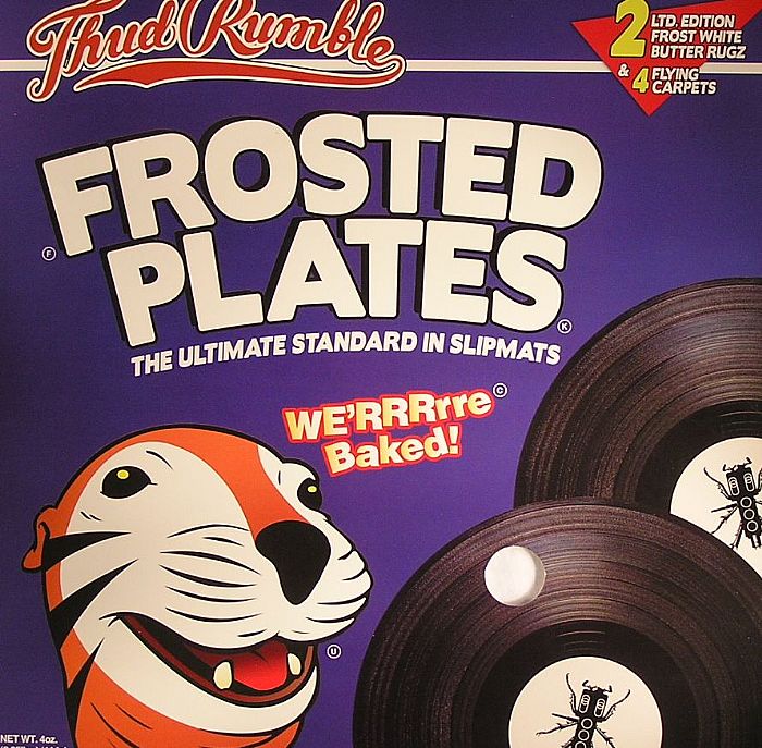 DJ Q BERT - Frosted Plates Slipmats