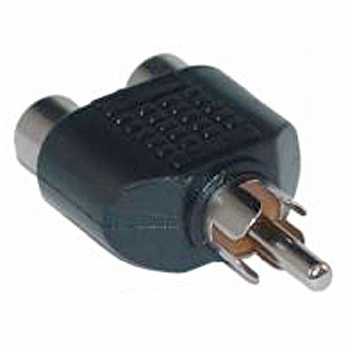AV LINK - AV Link Audio Adapter Phono (RCA) Plug (black)