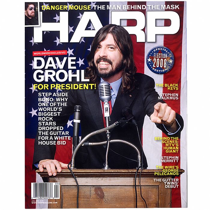 HARP MAGAZINE - Harp Magazine Issue 43 March/April 2008 (feat Dave Grohl, Bono, The Black Keys, Stephen Malkmus, The Gutter Twins + more)