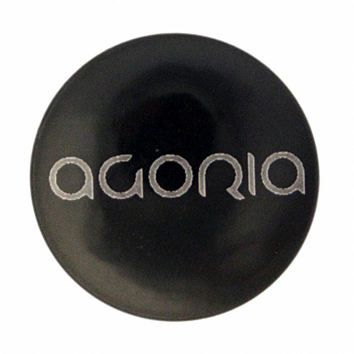 AGORIA - Agoria Badge (black with name logo)
