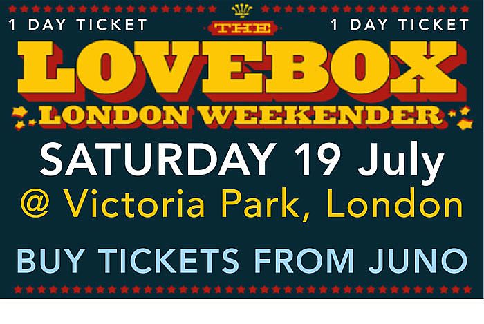 Lovebox Weekender 2008 Saturday Day Tickets Saturday 19 July