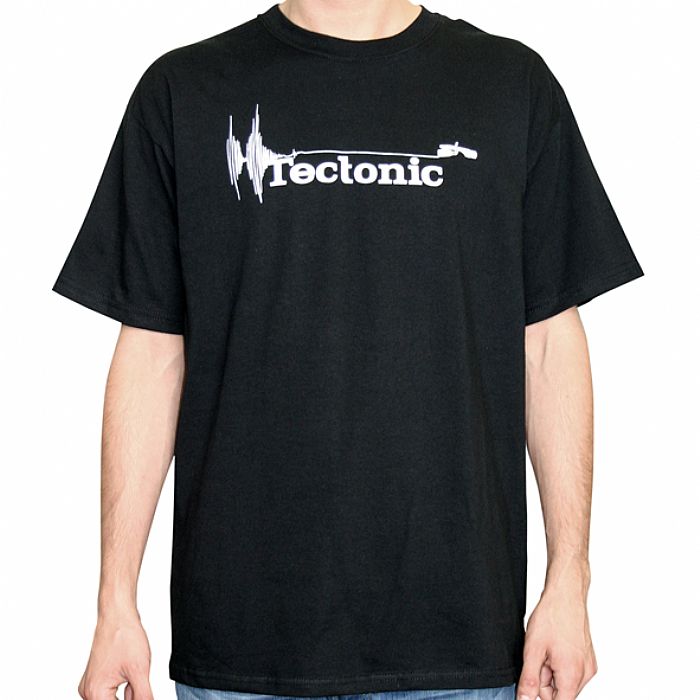 Tectonic T-shirt (black with white logo) at Juno Records.