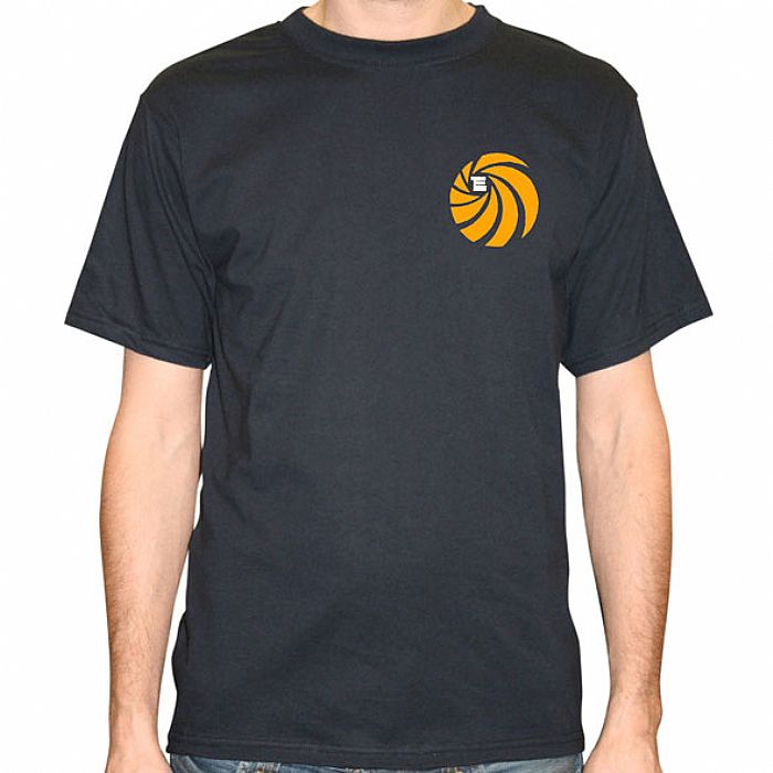 ESPECIAL - Especial T-Shirt (black with orange logo front & back print)