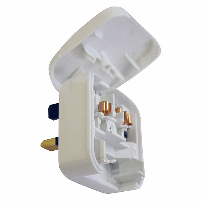 EUROPEAN CONVERTER PLUG - European To UK Adapter Plug (white)