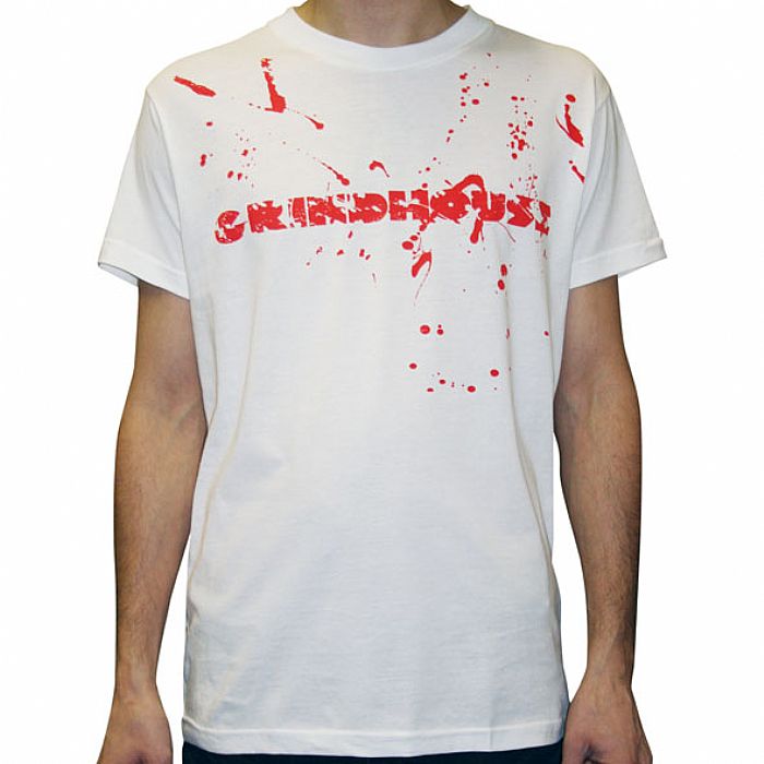 REKIDS - Grindhouse T-shirt (white with red logo)