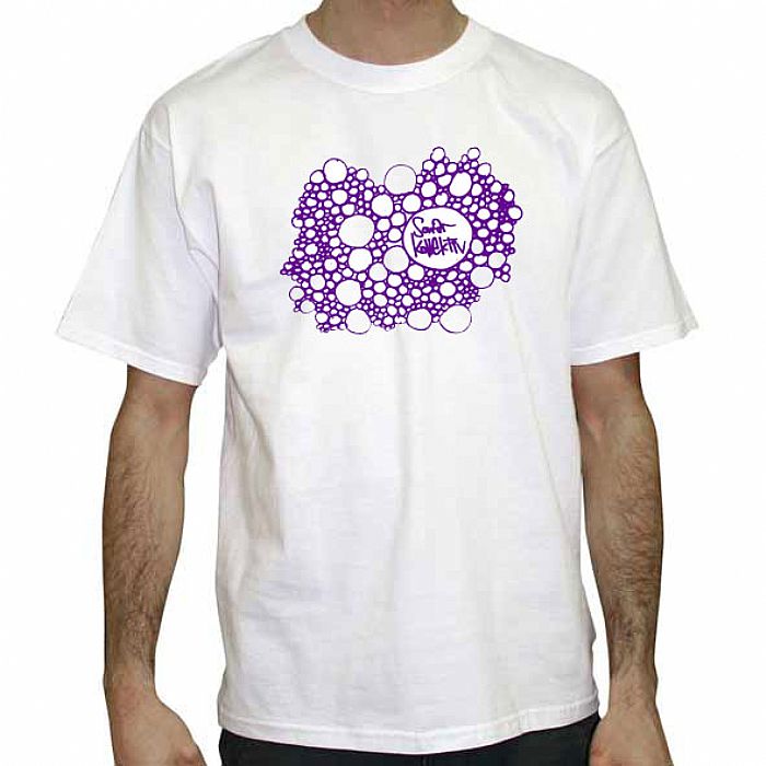SONAR KOLLEKTIV - Sonar Kollektiv Bubble T-shirt (white with dark purple bubble design)