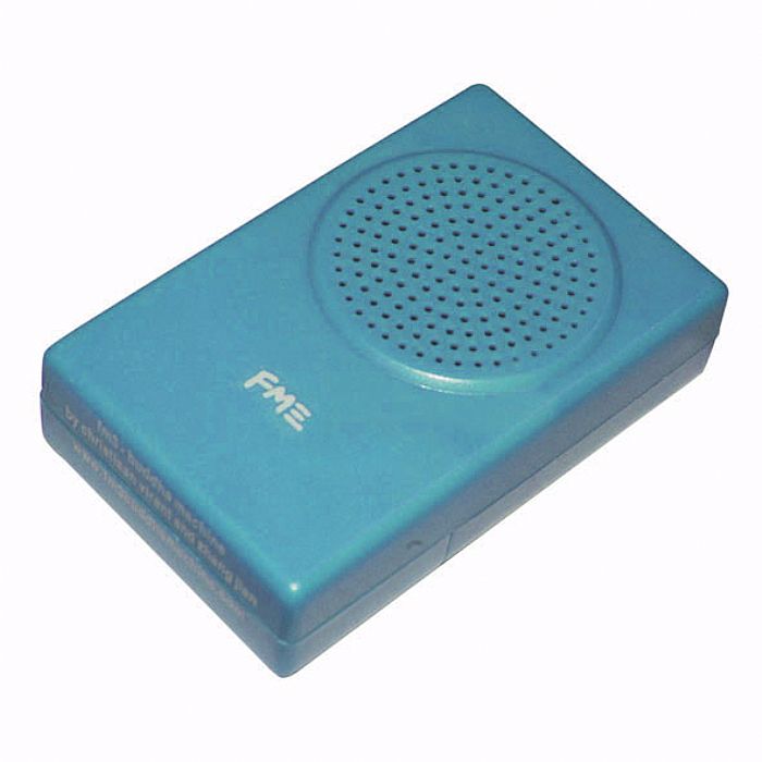 FM 3 - Buddha Machine I (blue) (a small soundbox, an integrated speaker, a volume control, mini jack-out and a switch to choose between nine different loops)