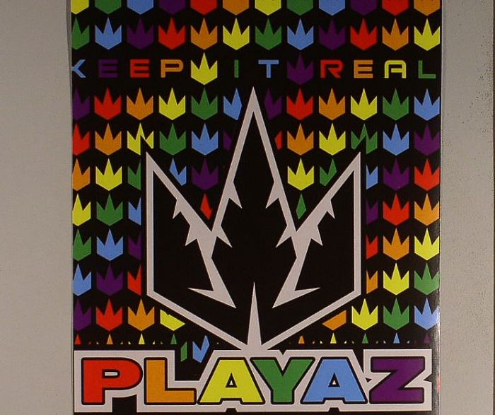 PLAYAZ - Keep It Real (sticker) (free with any order)