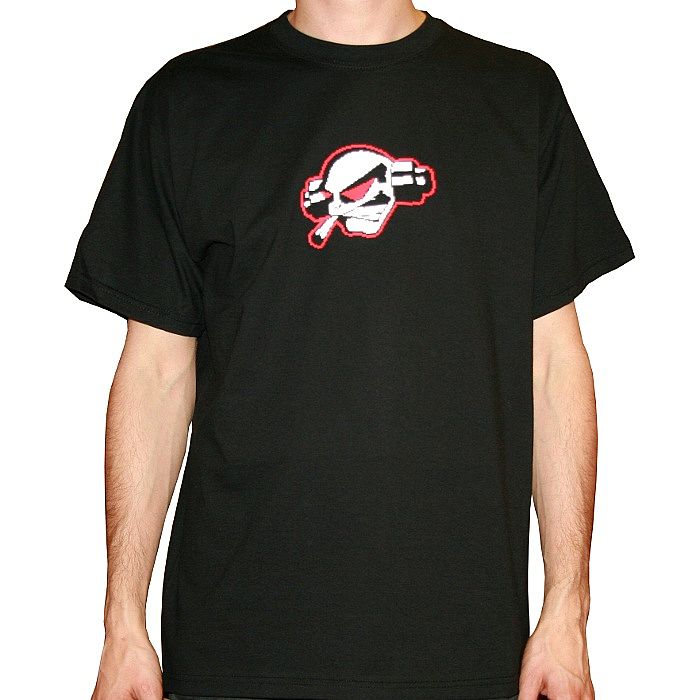 STRIKE - Strike T-Shirt (black with red & white design)
