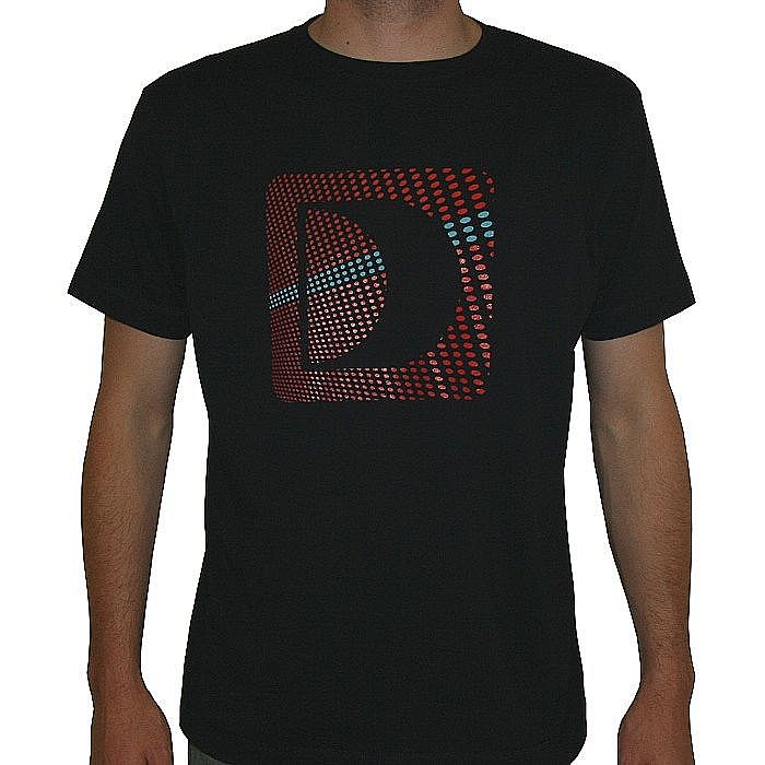 Defected 2009 Logo T-shirt (navy blue with red & blue design) at Juno ...