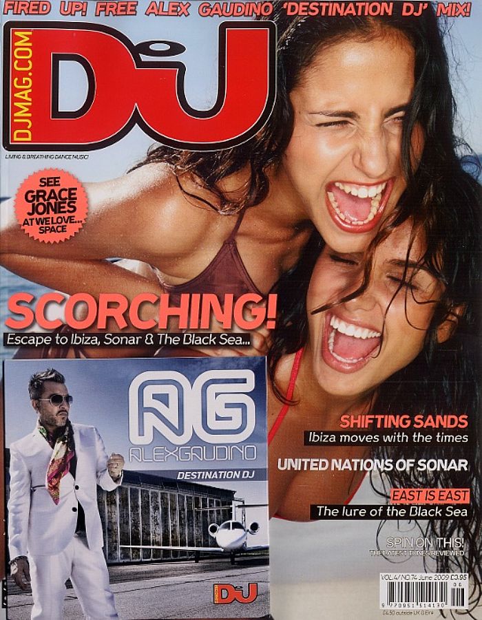 DJ MAGAZINE - DJ Magazine June 2009: Vol 4/#74 (incl. free Alex Gaudino mix CD)