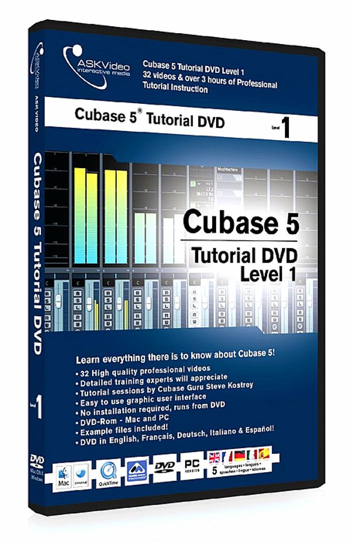 ASK VIDEO - Ask Video Cubase 5 Tutorial DVD Level 1