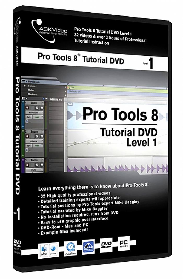 ASK VIDEO - Ask Video Pro Tools 8 Tutorial DVD Level 1