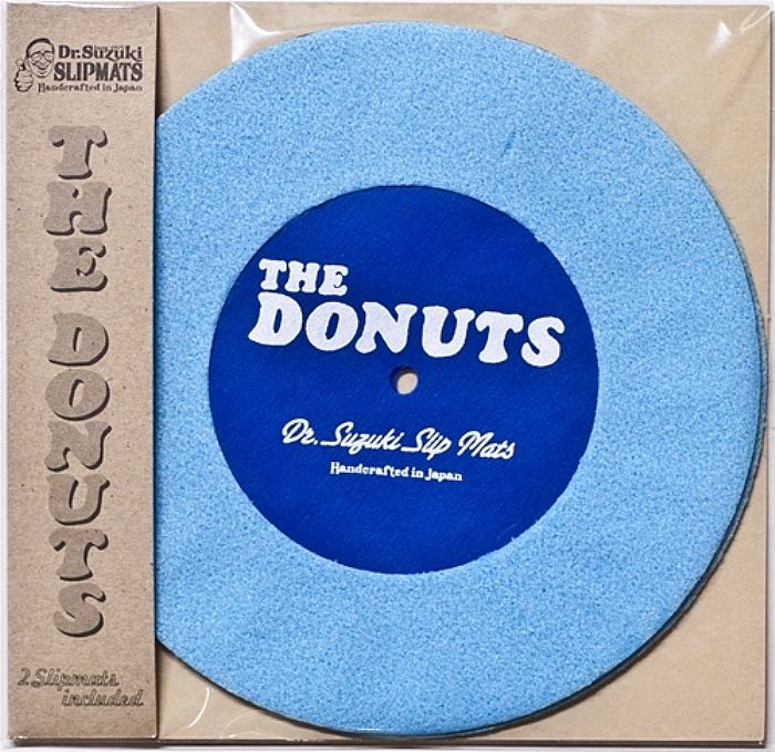 Dr Suzuki The Donuts 7 Inch Slipmats (pair, blue) at Juno Records.
