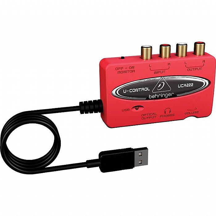 BEHRINGER - Behringer UCA222 U Control USB Audio Interface