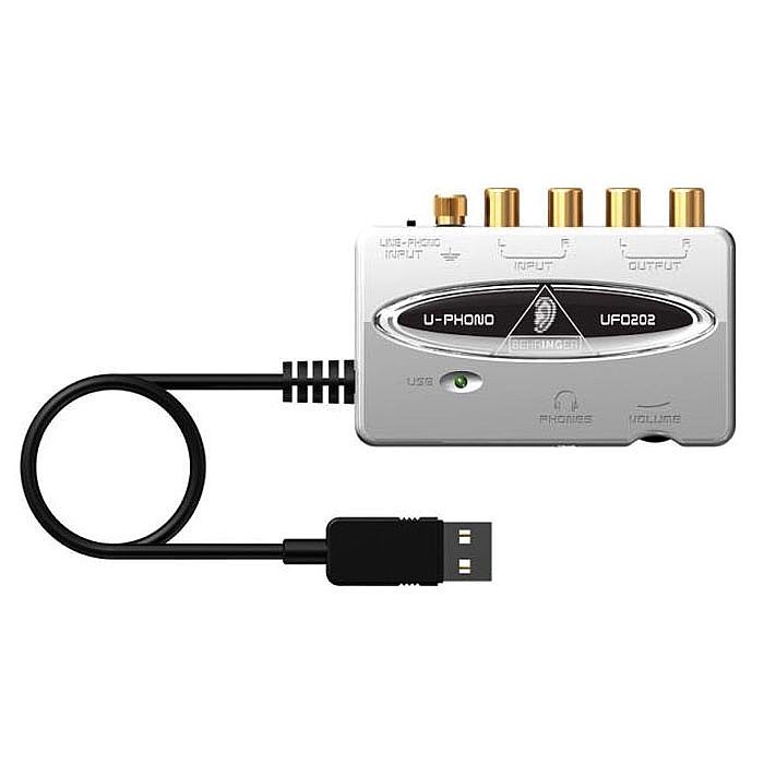 BEHRINGER - Behringer UFO202 UPhono USB Audio Interface & Phono Preamp