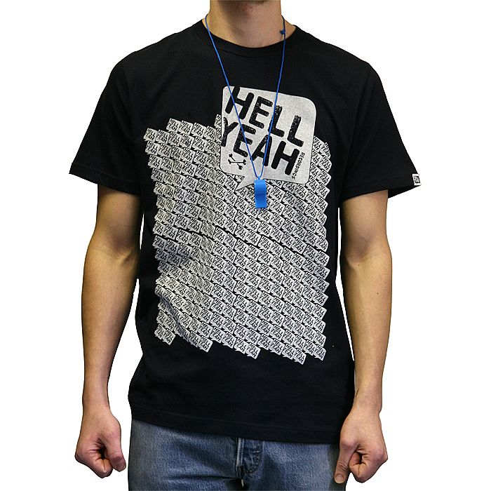 HELL YEAH - Hell Yeah T-Shirt (black with white logo)