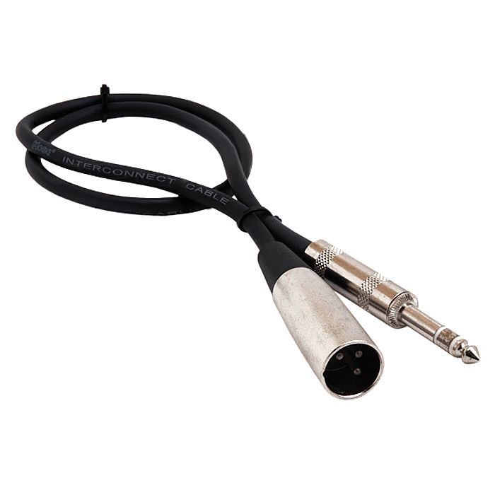 HOSA - Hosa HSX-005 Pro Balanced 1/4" TRS Male To 3-Pin XLR Male Audio Cable (5ft)