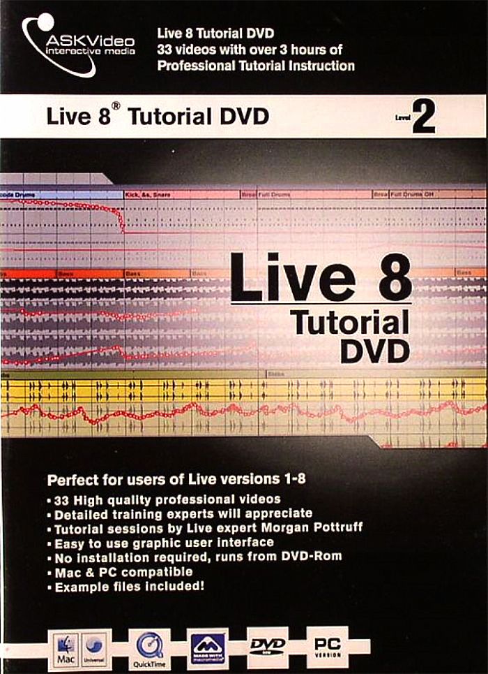 ASK VIDEO - Ask Video Live 8 Tutorial DVD Level 2