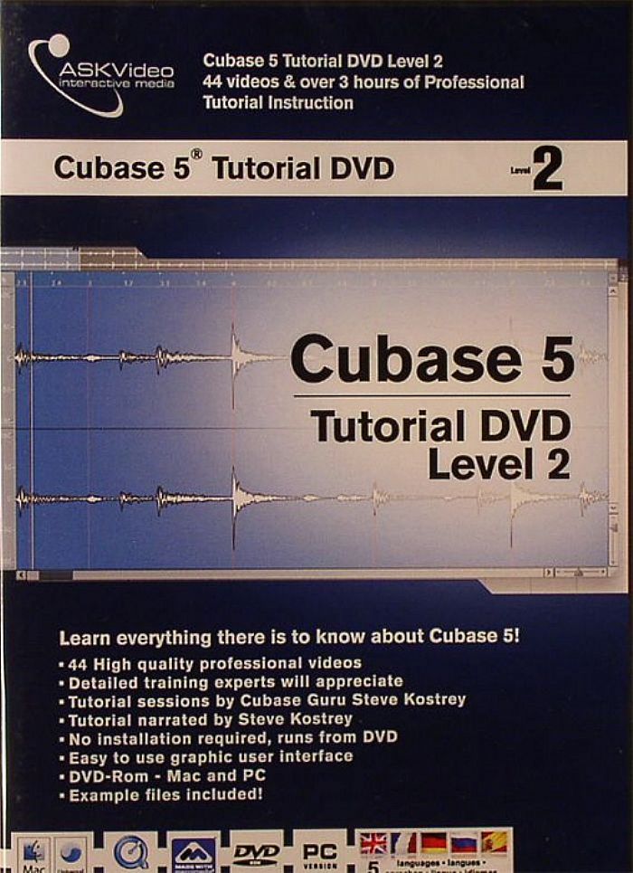 Design 5 Tutorial Cubase Interior Dvd